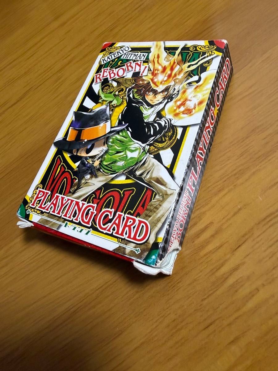 家庭教師ヒットマンREBORN! リボーン2009 原作絵トランプ 希少】家庭