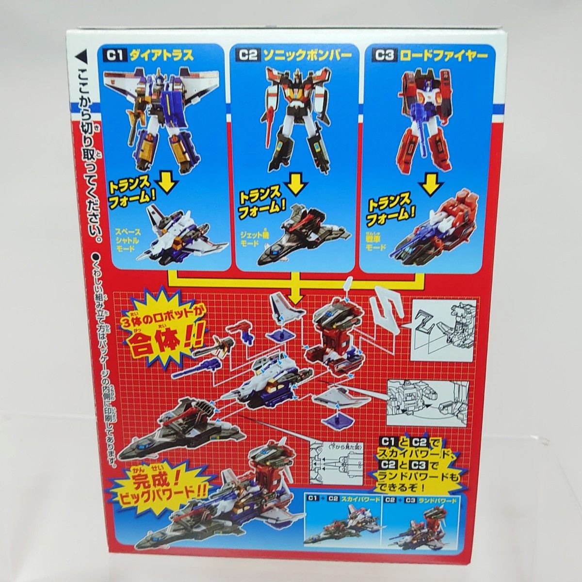 カバヤ トランスフォーマーガム DX合体セット 全3種セット 未開封品