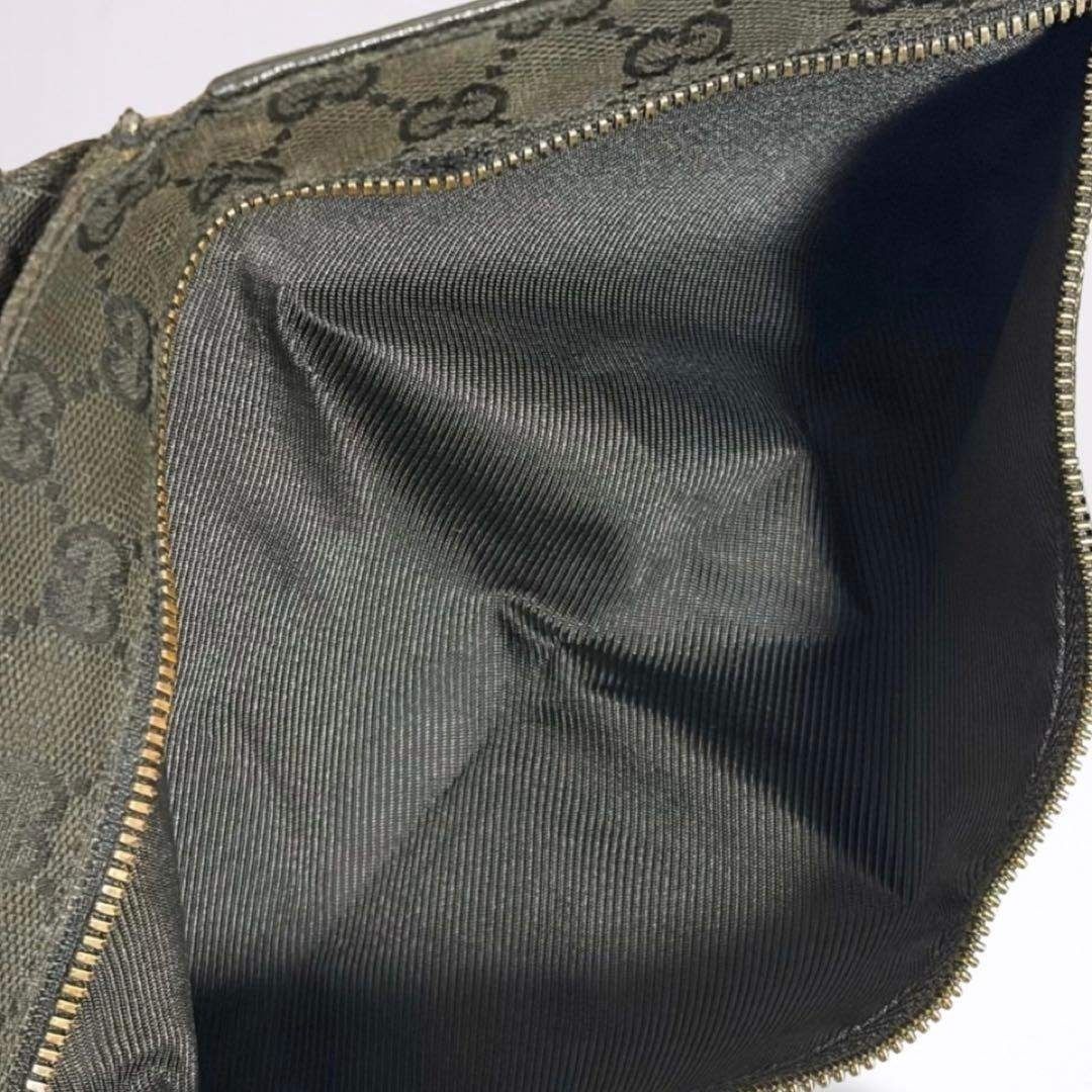 正規品】GUCCIグッチ ボディバッグ ウエストバッグダブルポケット GG