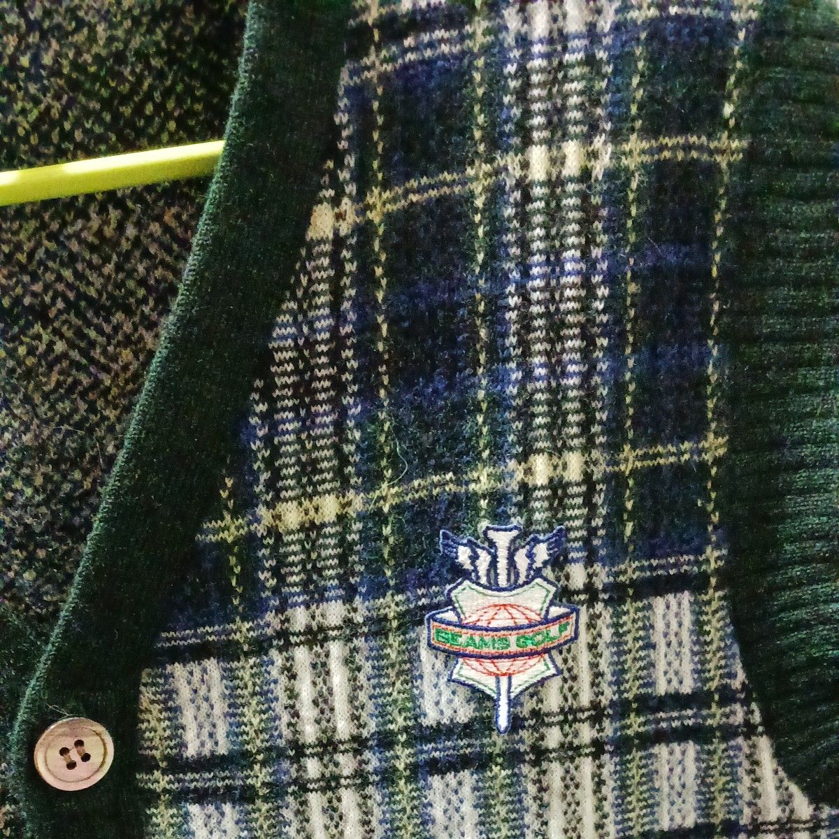BEAMS GOLF ビームスゴルフ チェック柄 ニットベスト Sサイズ｜Yahoo