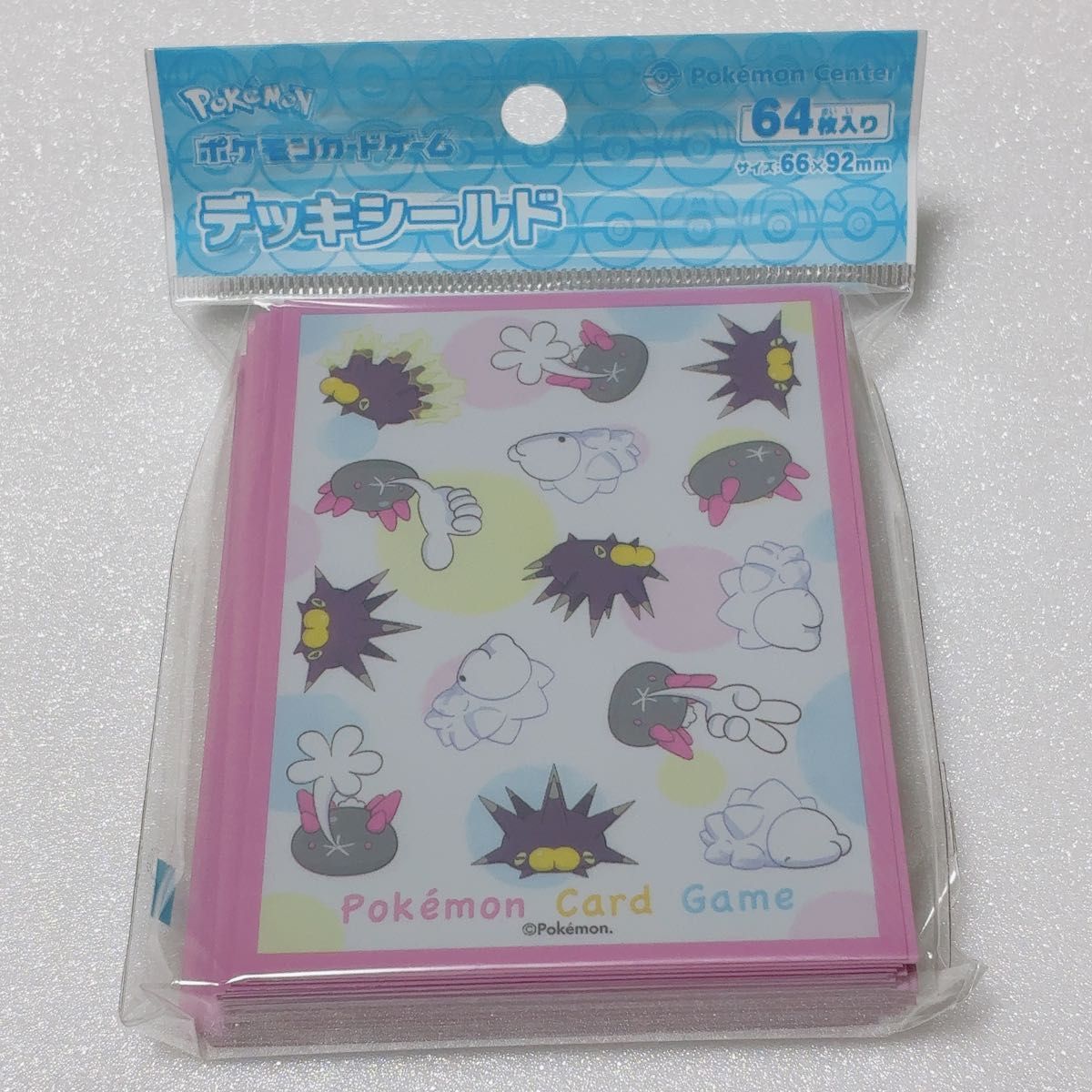 ポケモンカードゲーム デッキシールド ナマコブシ&バチンウニ&ユキハミ