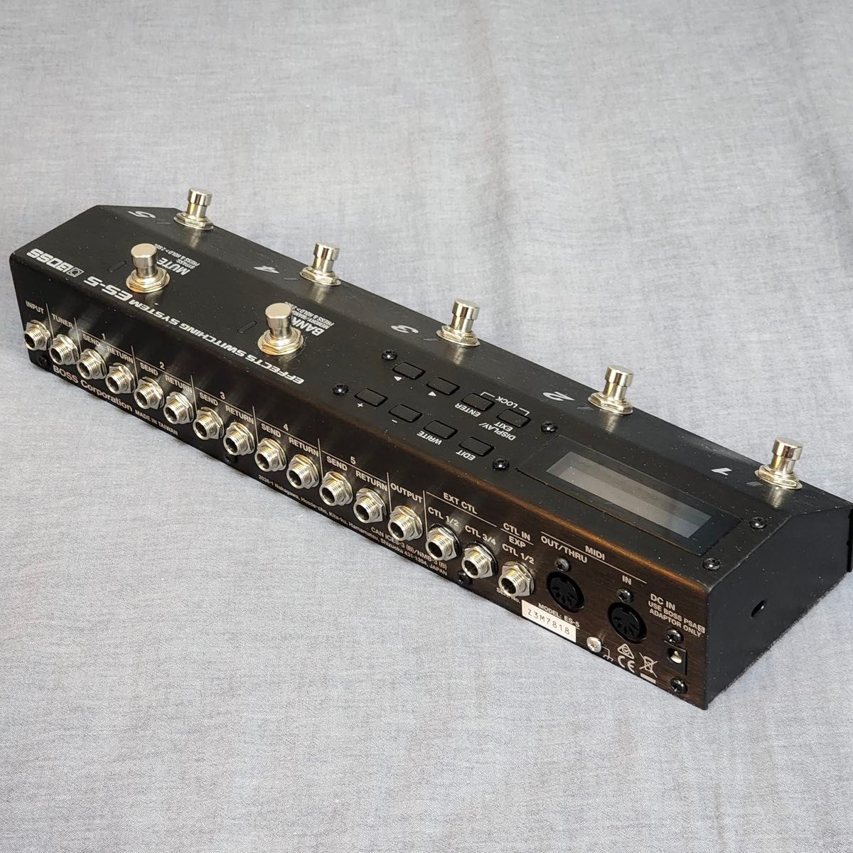 美品】BOSS ES-5 Effects Switching System スイッチャー アダプター