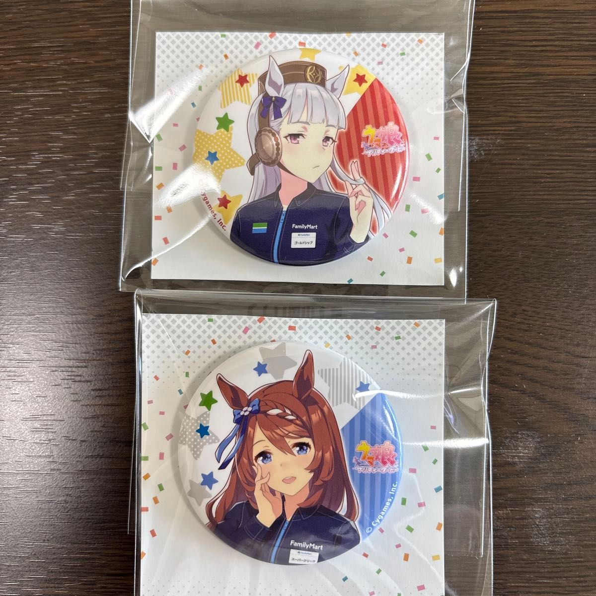 ③ウマ娘 プリティーダービー 缶バッジ ゴールドシップ スーパー