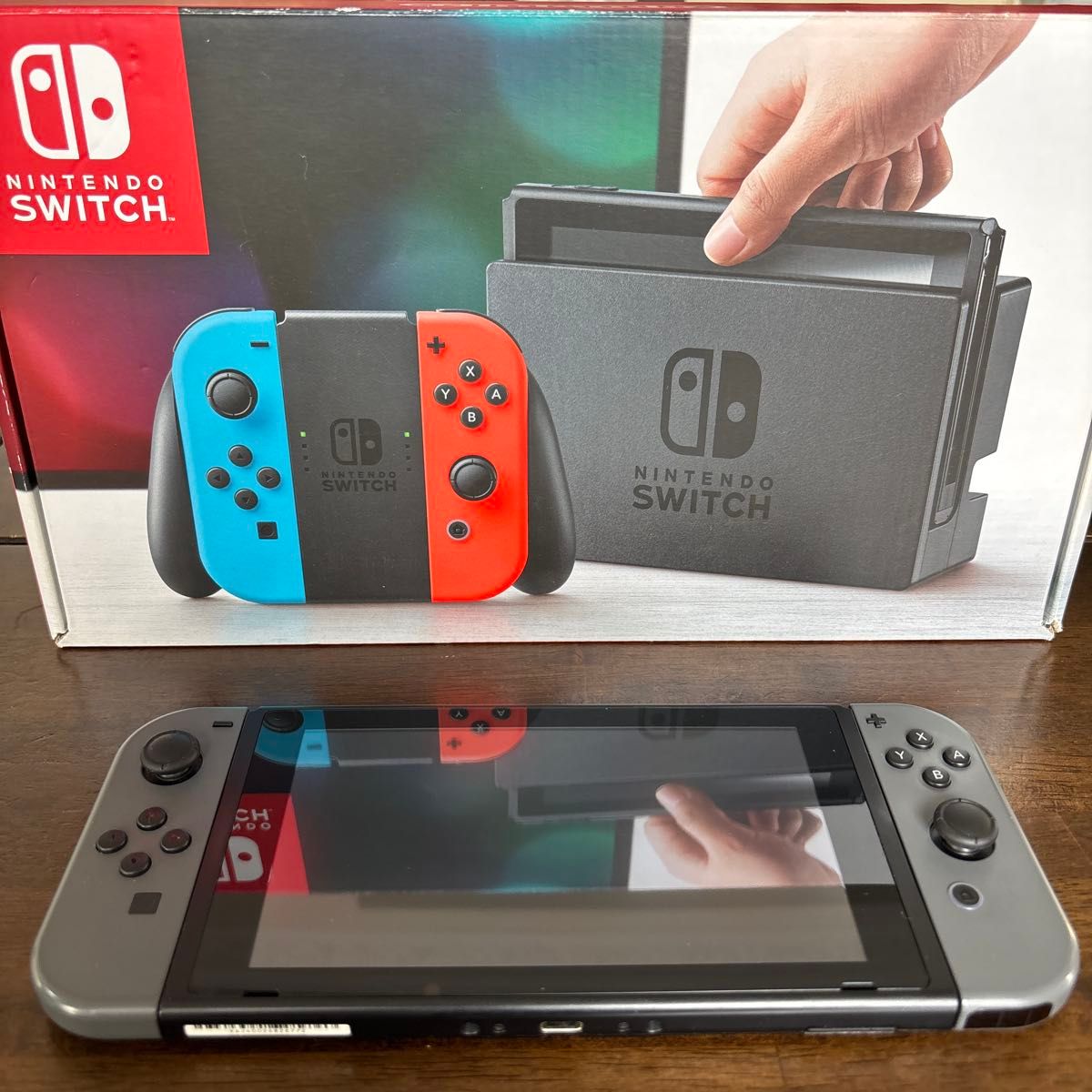 Nintendo Switch グレー 本体 マイクロSDカード64GB付き｜Yahoo!フリマ