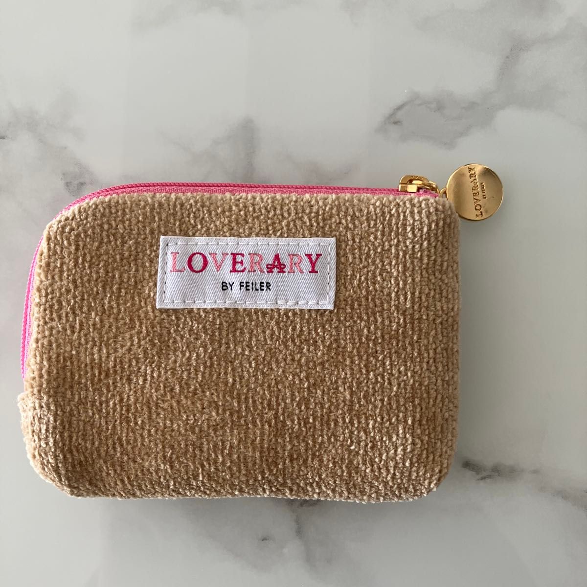 フェイラー ラブラリーバイフェイラー ドアップテディガール L字ポーチ