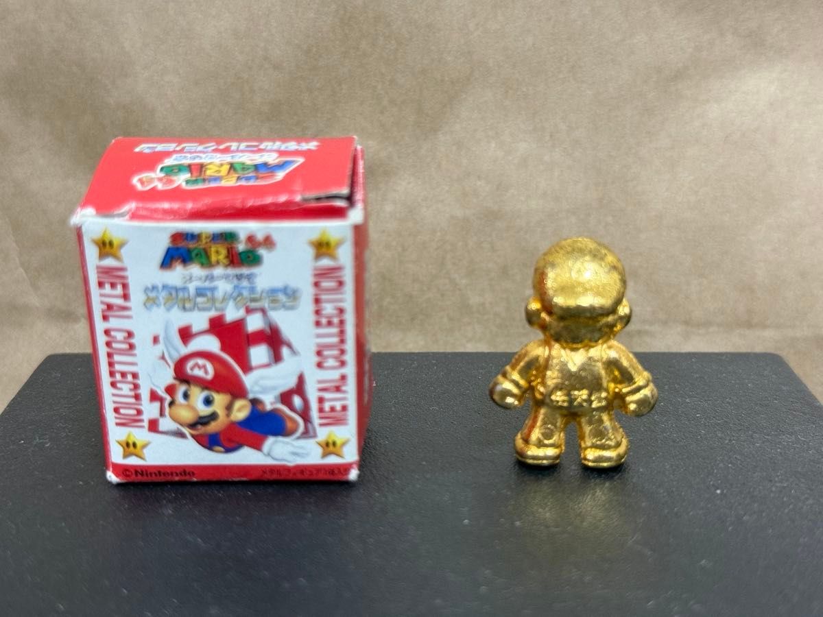 スーパーマリオ64 メタルコレクション ゴールドマリオ フィギュア