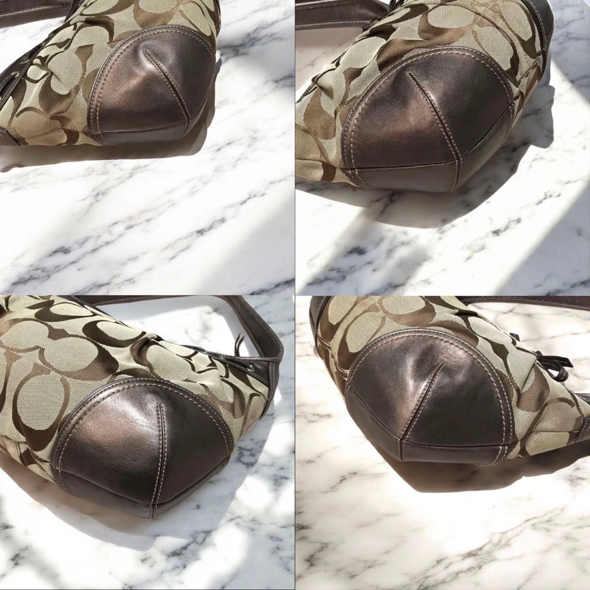 正規品】 COACH コーチ シグネチャー ワンショルダー キャンバス