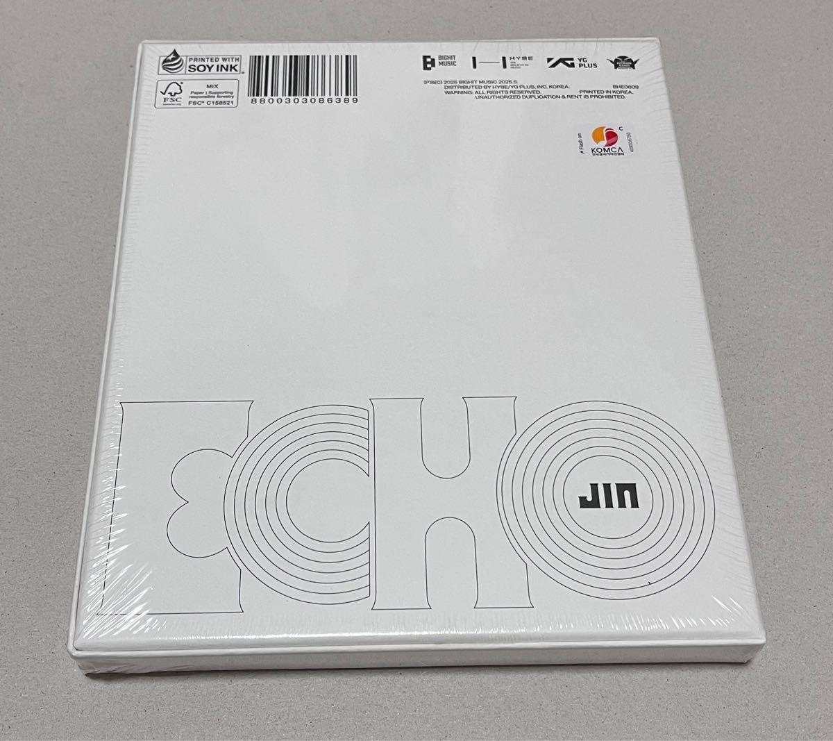 BTS JIN ジン ソロアルバム ECHO Ⅲ 新品未開封｜Yahoo!フリマ（旧