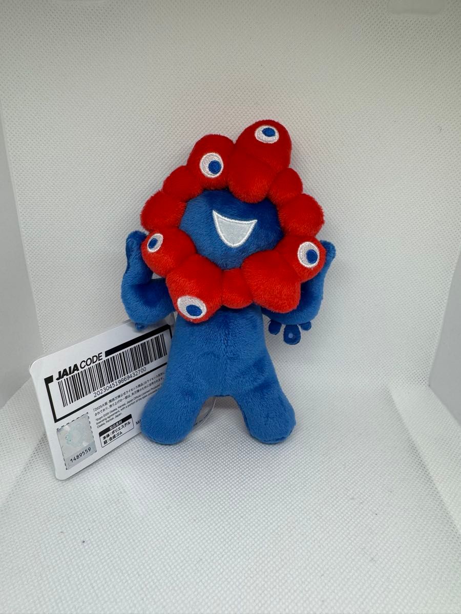 EXPO2025 ミャクミャク ゴム紐付きぬいぐるみ｜Yahoo!フリマ（旧PayPay