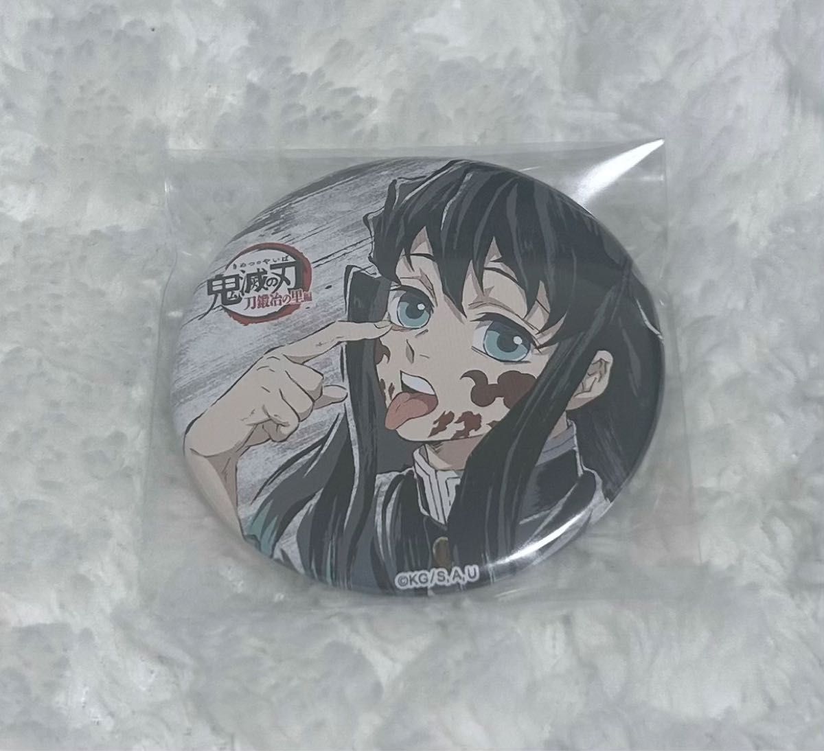 鬼滅の刃 全集中展 刀鍛冶の里編 幕間画ランダム缶バッジ あっかんべー