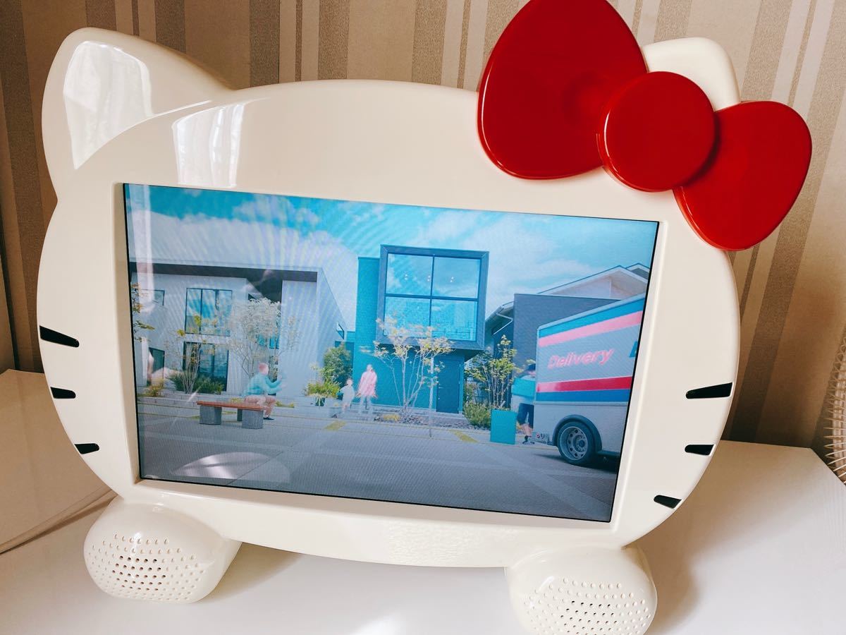 リモコン 説明書あり】ハローキティ 液晶テレビ 地上デジタル