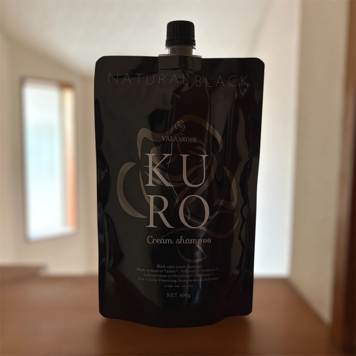 新品・未使用品》 バランローズ KURO クリームシャンプー ブラック