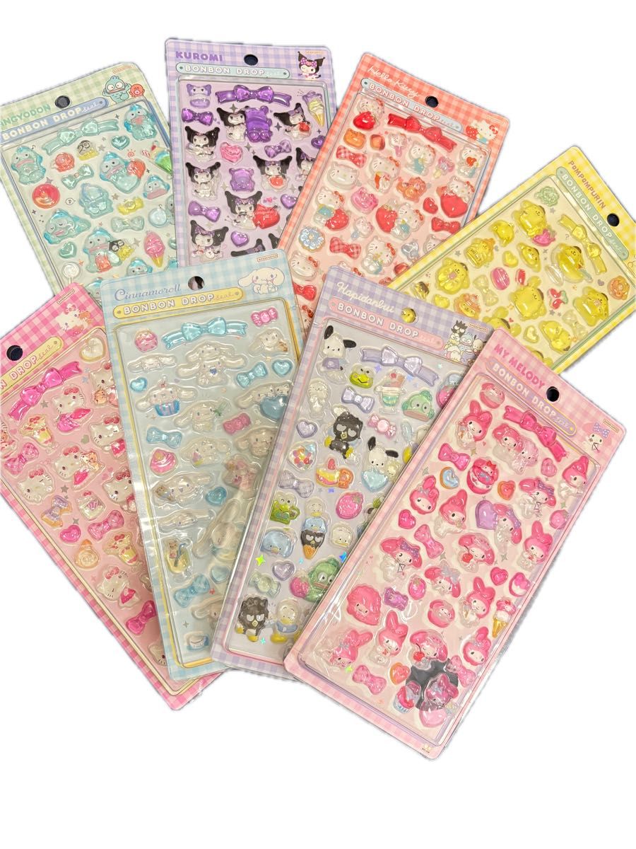 ボンボンドロップシール サンリオ クロミ ポムポムプリン マイメロ は