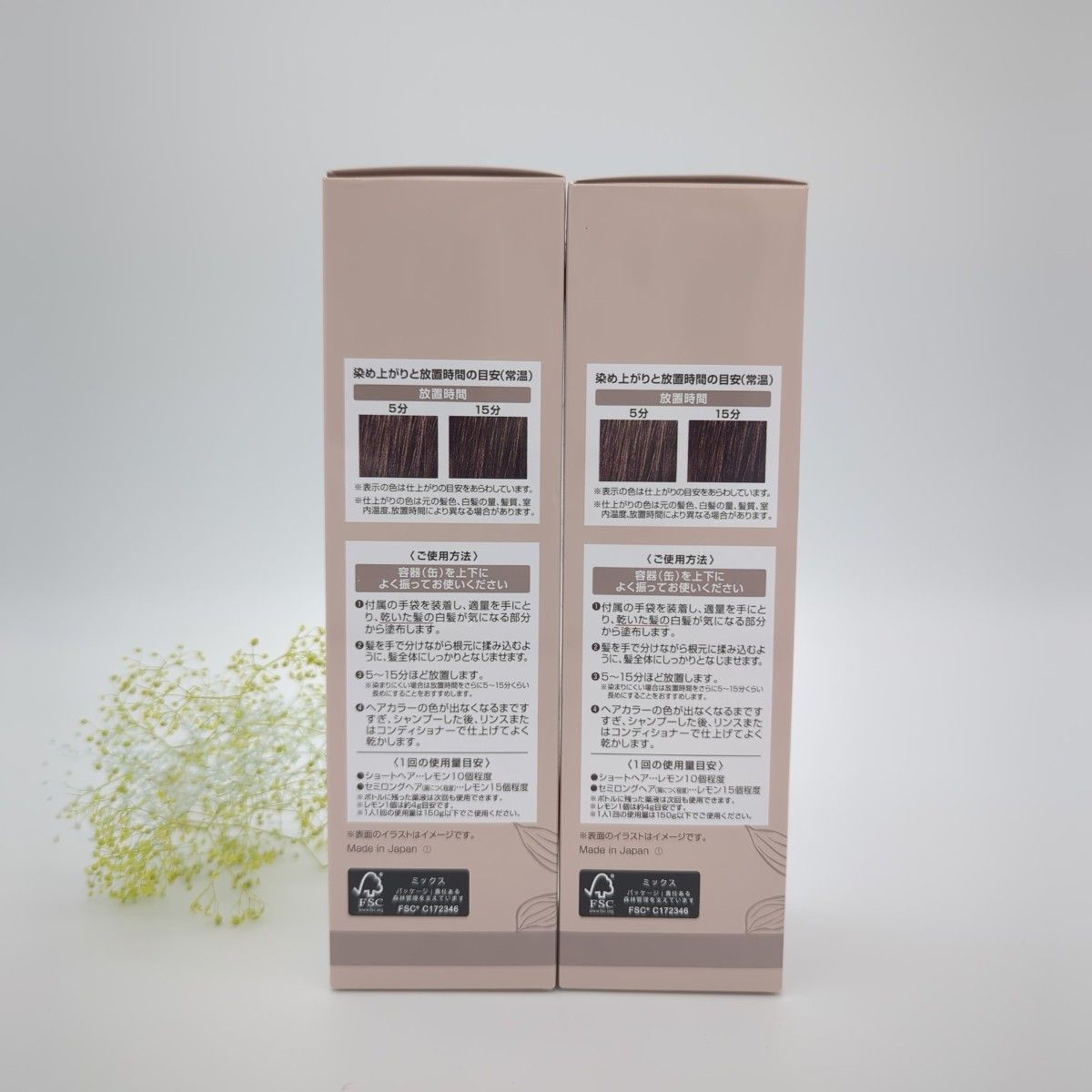 未開封】ヘアボーテ エクラ ボタニカル エアカラーフォーム up ダーク