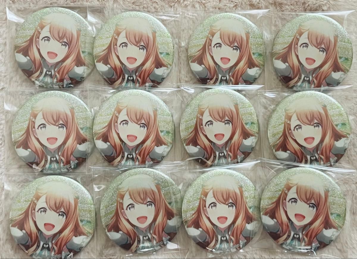 花里みのり プロセカ モアジャン 缶バッジ グリッター缶バッジ 3B