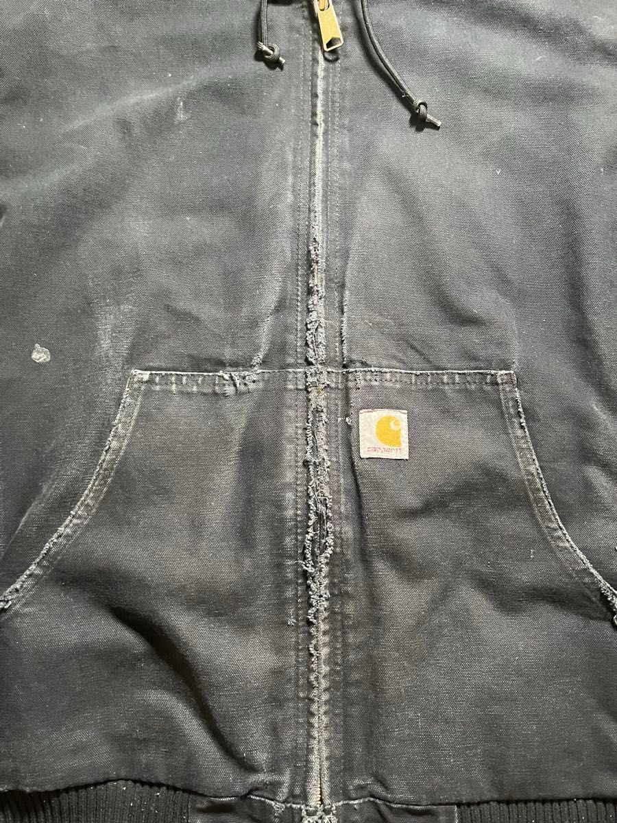 carhartt カーハート アクティブジャケット ブラック USA製 フェード