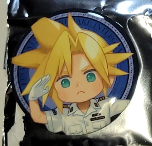 ファイナルファンタジー7 JR東海 推し旅 クラウド 缶バッジ FF7 FINAL