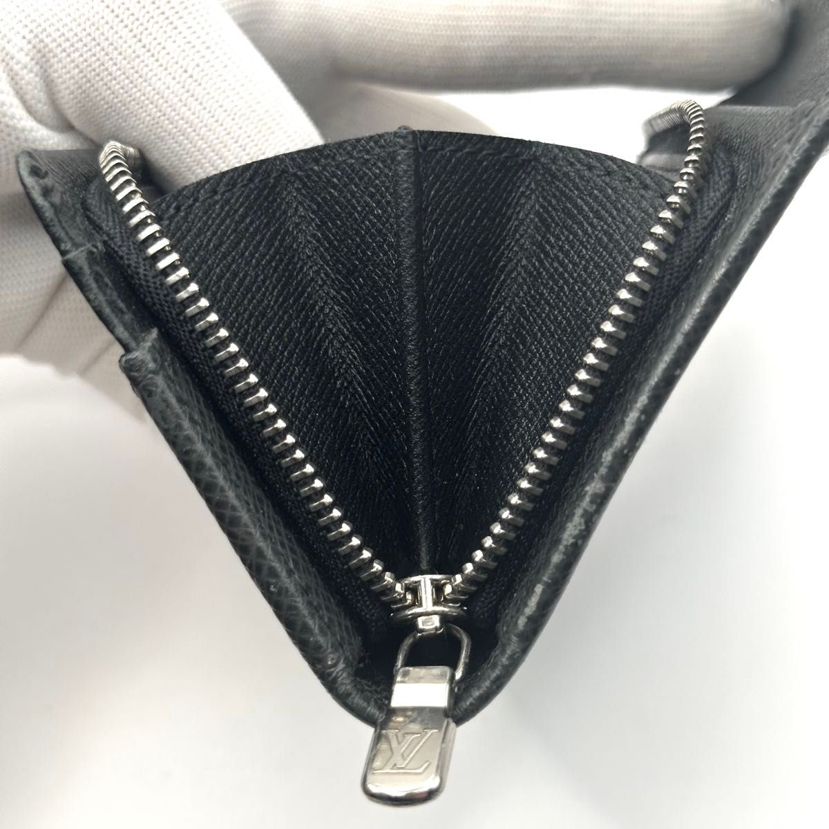 LOUIS VUITTON タイガ ポルトモネ セルゲイ コインケース ブラック