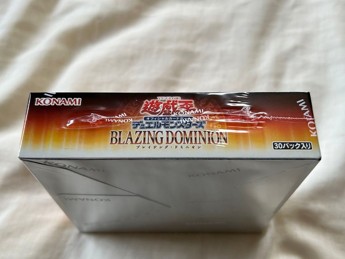 シュリンク付き 遊戯王 BLAZING DOMINION 1BOX｜Yahoo!フリマ（旧
