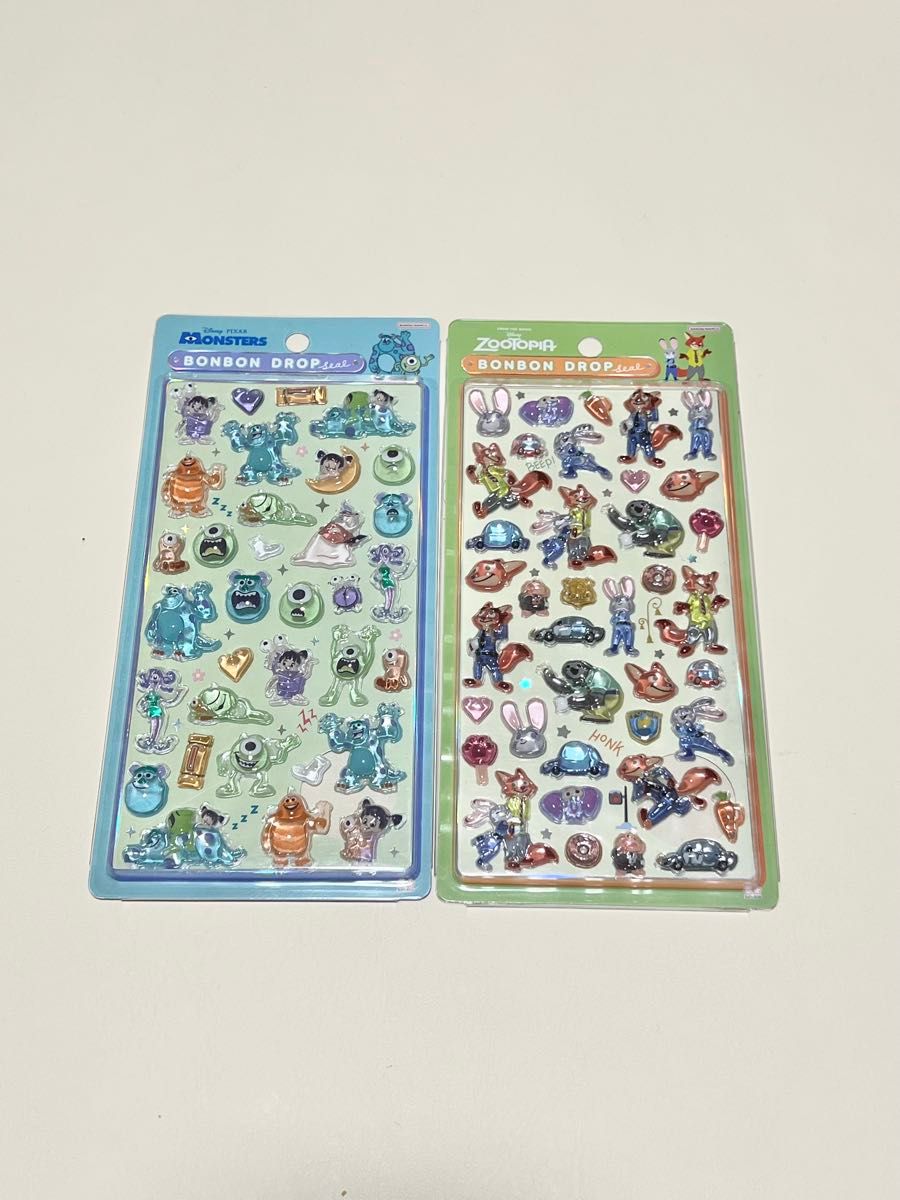 正規品】ボンボンドロップシール ボンドロ ディズニー2種類セット販売
