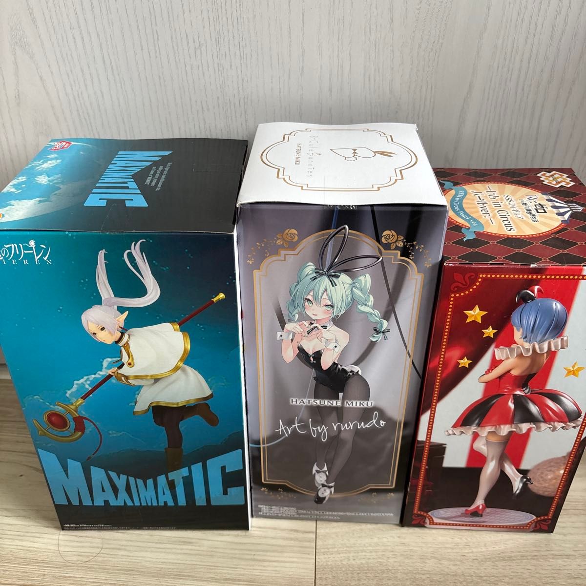 初音ミク BiCute Bunnies Re ゼロ レム 葬送のフリーレン フィギュア 3