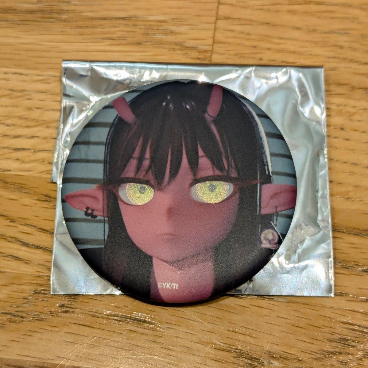 銀河特急ミルキー サブウェイ マット缶バッジ アカネ｜Yahoo!フリマ