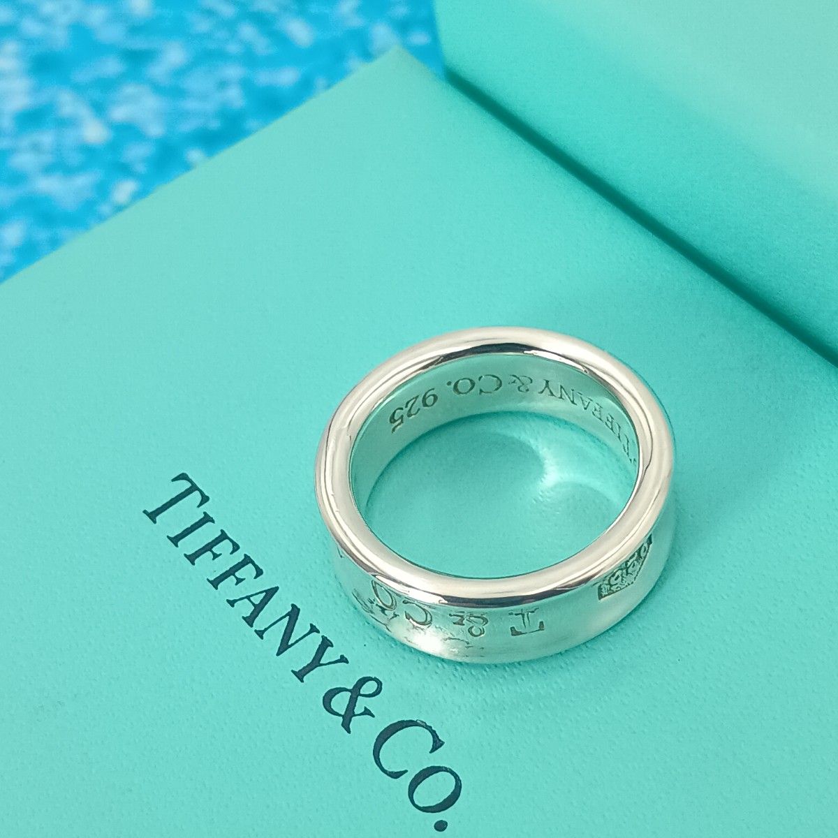 TIFFANY&Co ティファニー 11号 ナローリング レディース シルバー925