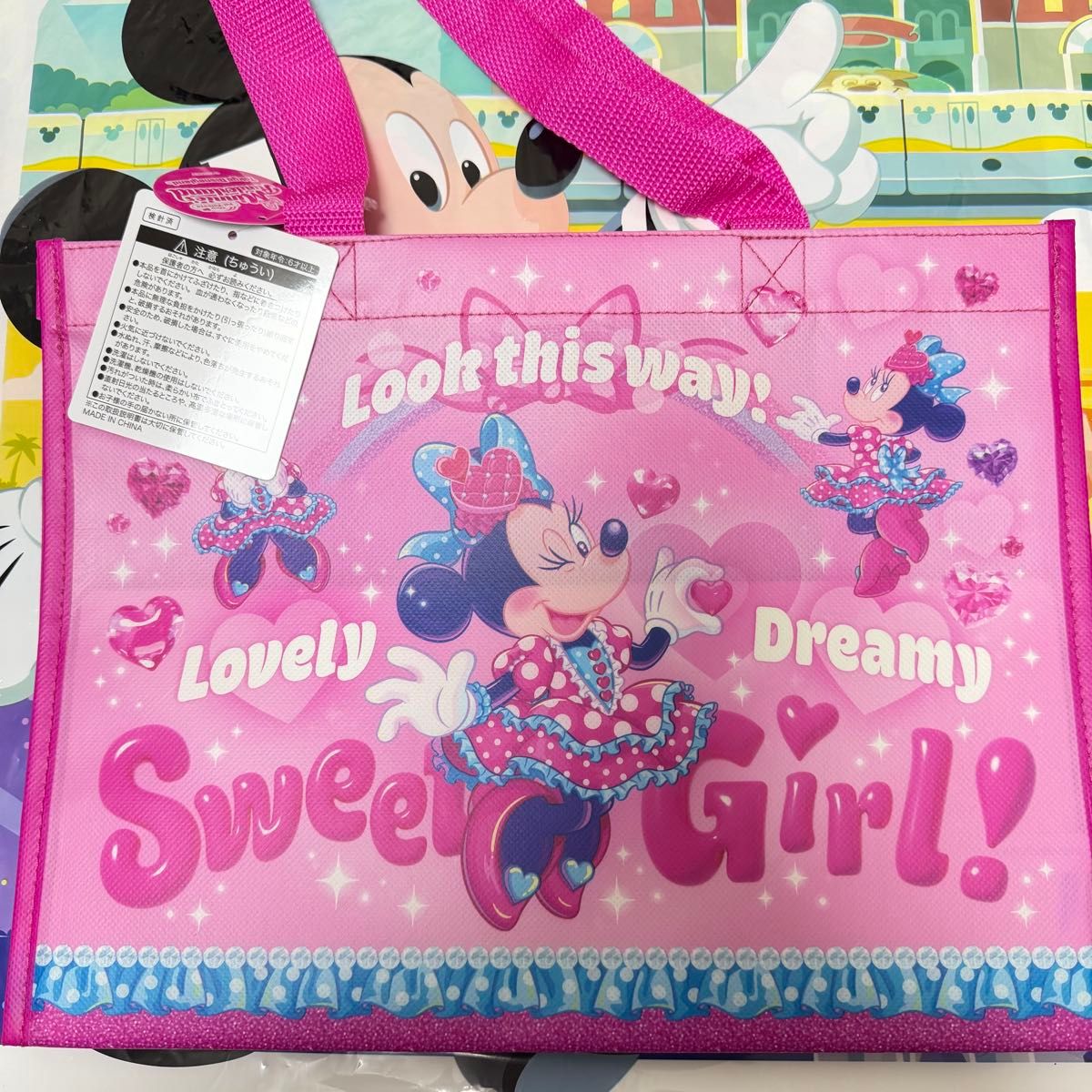 ショッピングバッグ パルパルーザ ミニーのファンダーランド トート