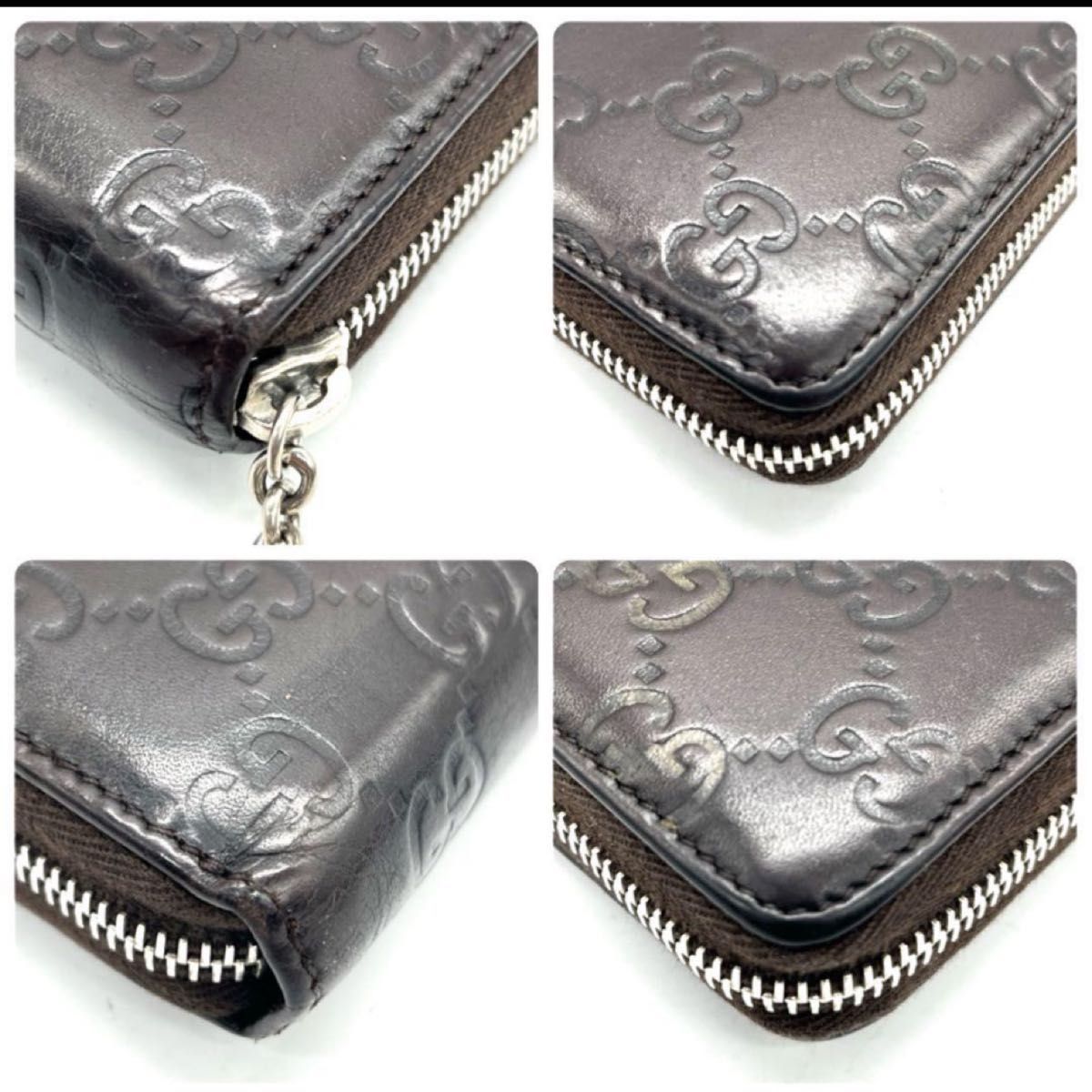 おじ様専用】GUCCI 長財布 インターロッキング シマ ラウンド