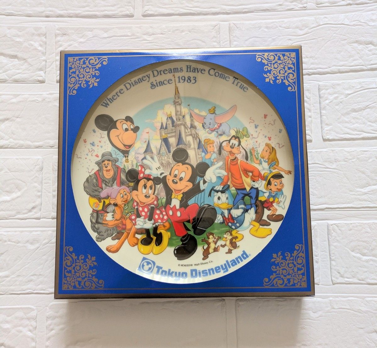 東京ディズニーランド 装飾用プレート 1983年製｜Yahoo!フリマ（旧