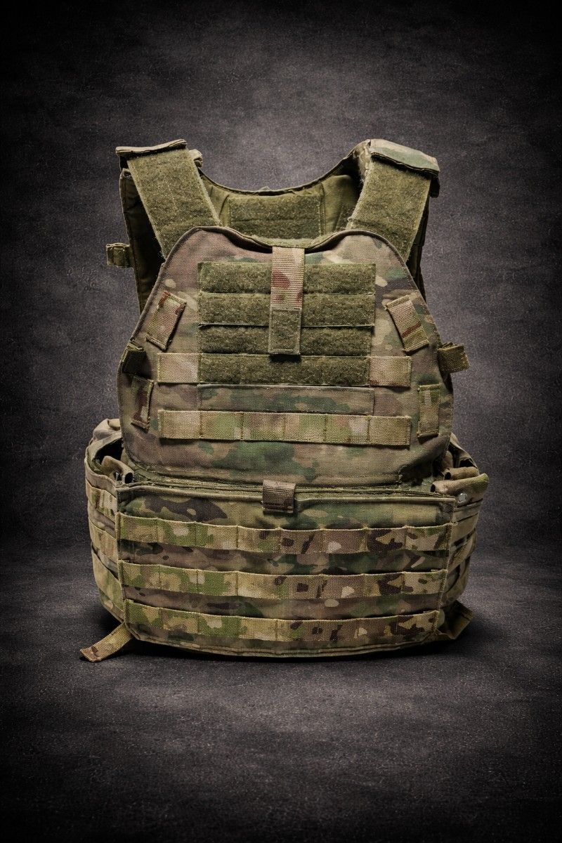 ロシア軍 実物 SSO SPOSN SHELL プレートキャリア S/M マルチカム 放