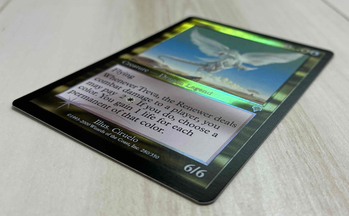 MTG【FOIL】「復活させるものトリーヴァ/Treva the Renewer」 (INV