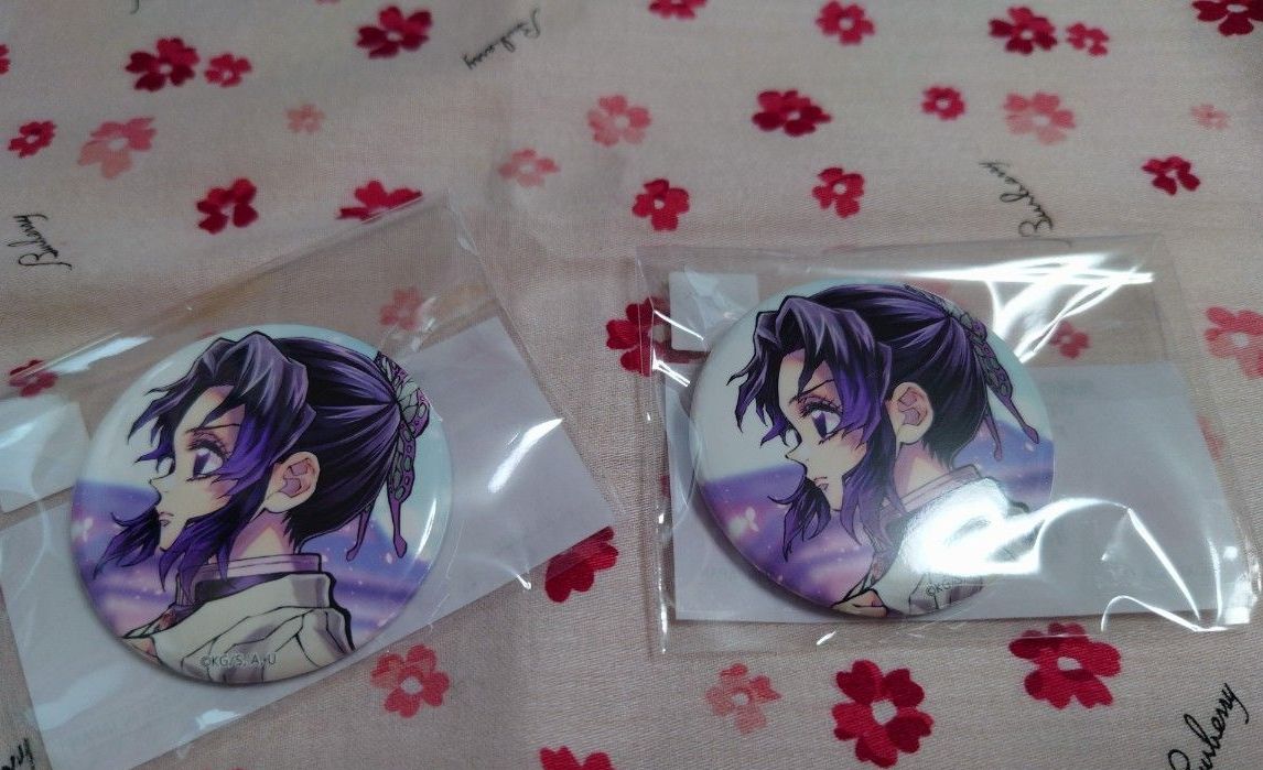 鬼滅の刃 胡蝶しのぶ 缶バッジ 4個セット｜Yahoo!フリマ（旧PayPayフリマ）