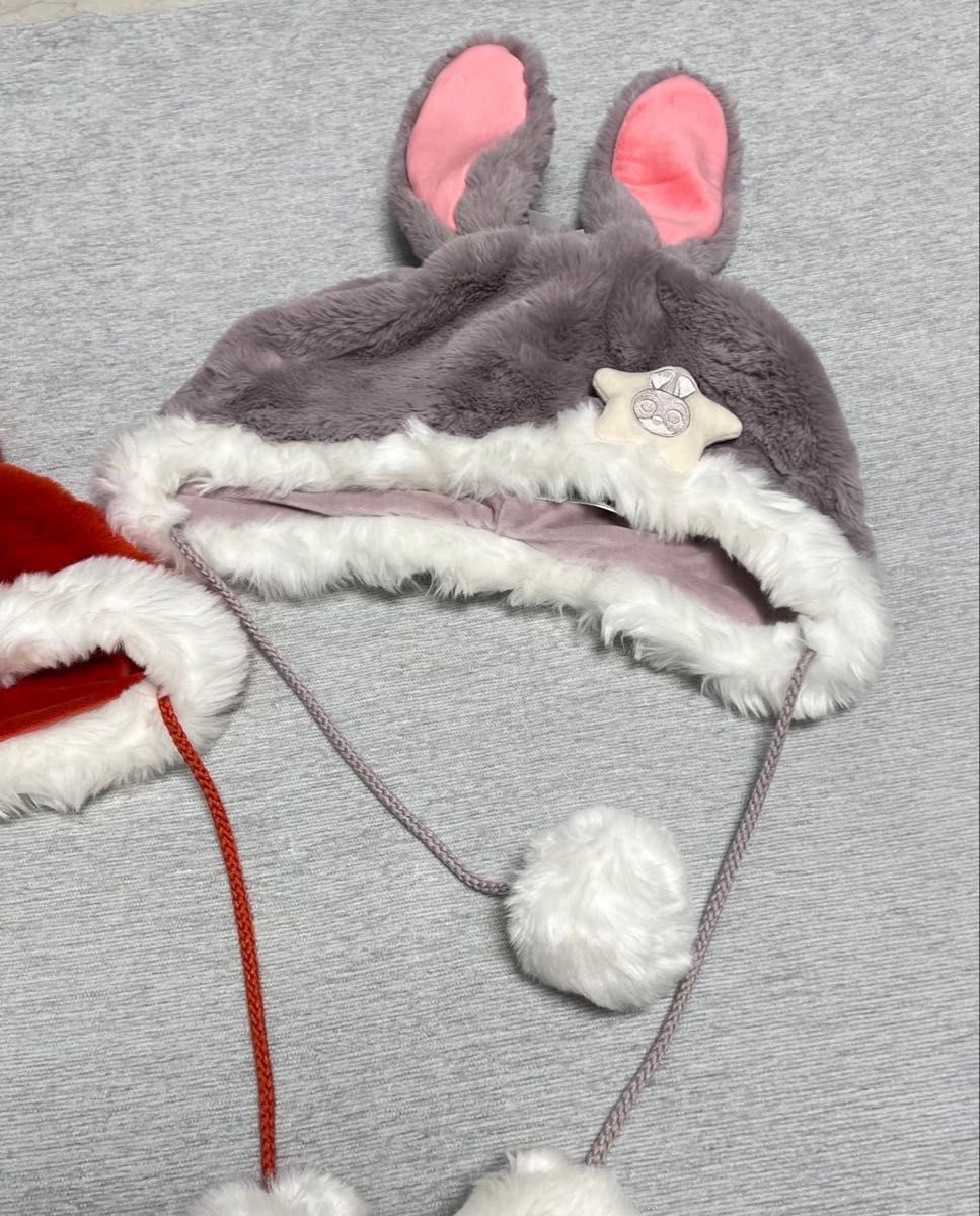 上海限定ズートピア ファンキャップ2点 帽子 上海ディズニー ファン