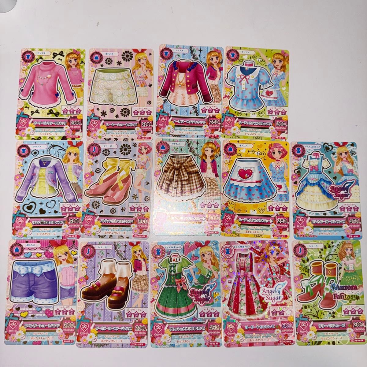 アイカツカード 星宮いちご アイカツ キュート 大空あかり 北大路