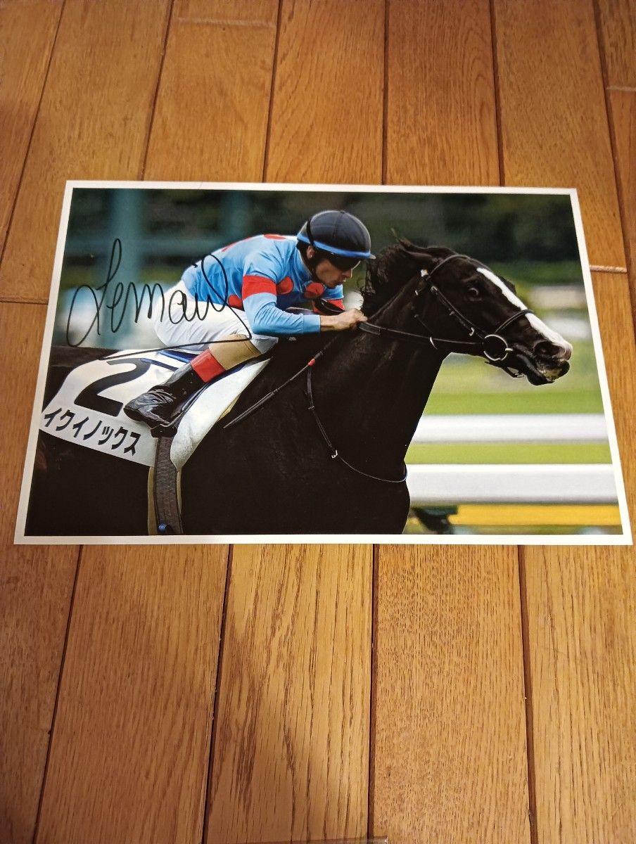 イクイノックス ルメール 騎手直筆サイン入り 福袋 鬣 たてがみ 競馬