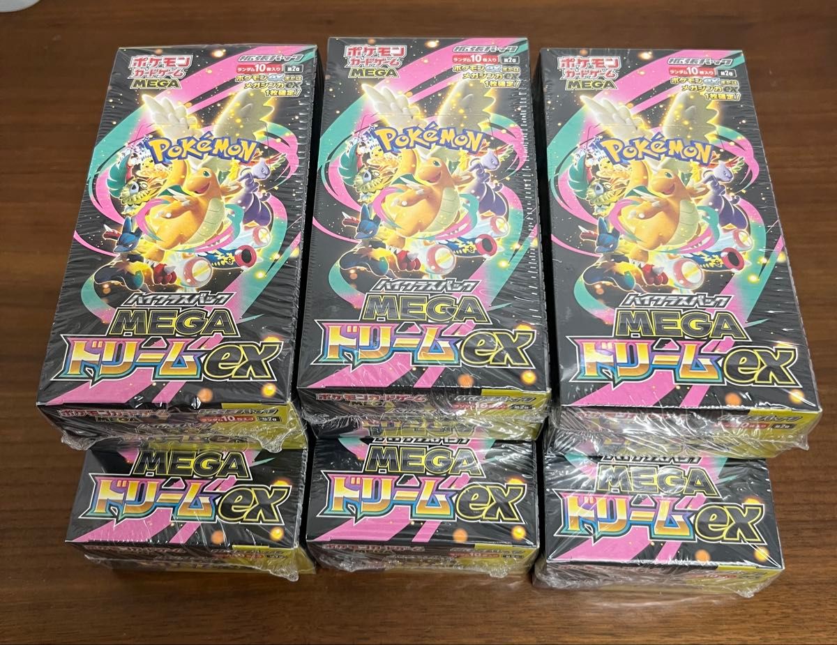 ポケモンカードゲーム ハイクラスパック MEGA ドリームex 6BOX