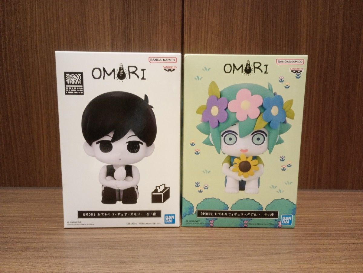 2種 OMORI おすわりフィギュア オモリ バジル｜Yahoo!フリマ（旧