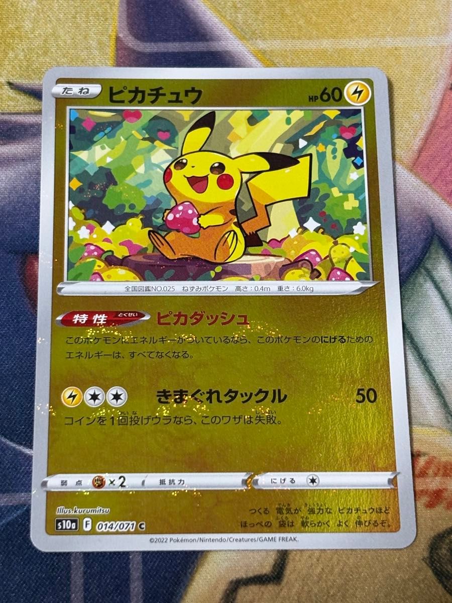 ポケモンカード ピカチュウ モンスターボールミラー ダーク