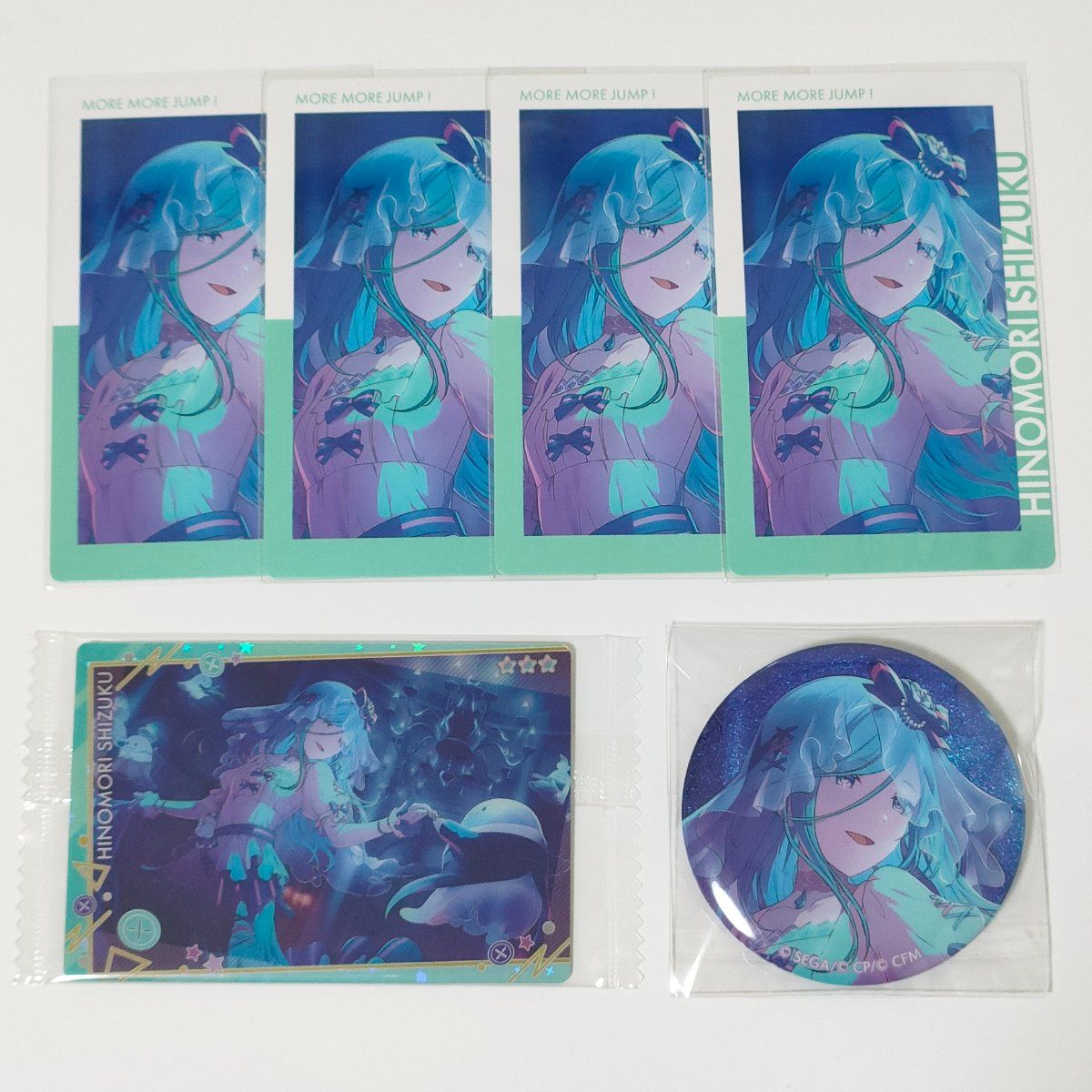 プロセカ 日野森雫 グリ缶 48A エピカ まとめ売り グリッター缶バッジ