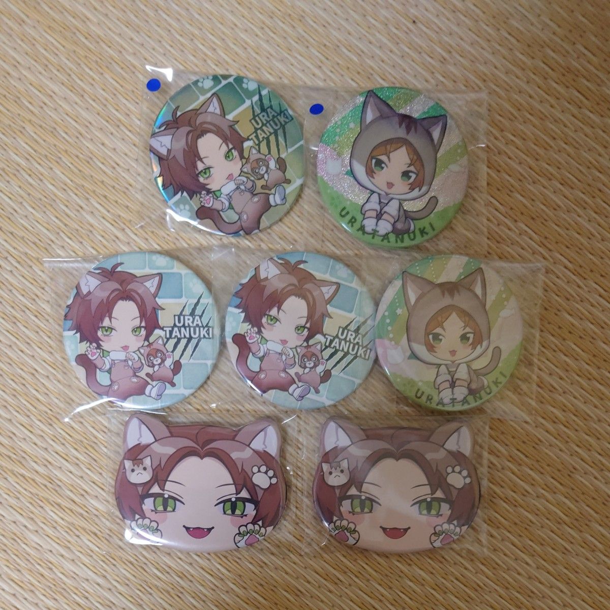 うらたぬき 缶バッジ 7点セット｜Yahoo!フリマ（旧PayPayフリマ）
