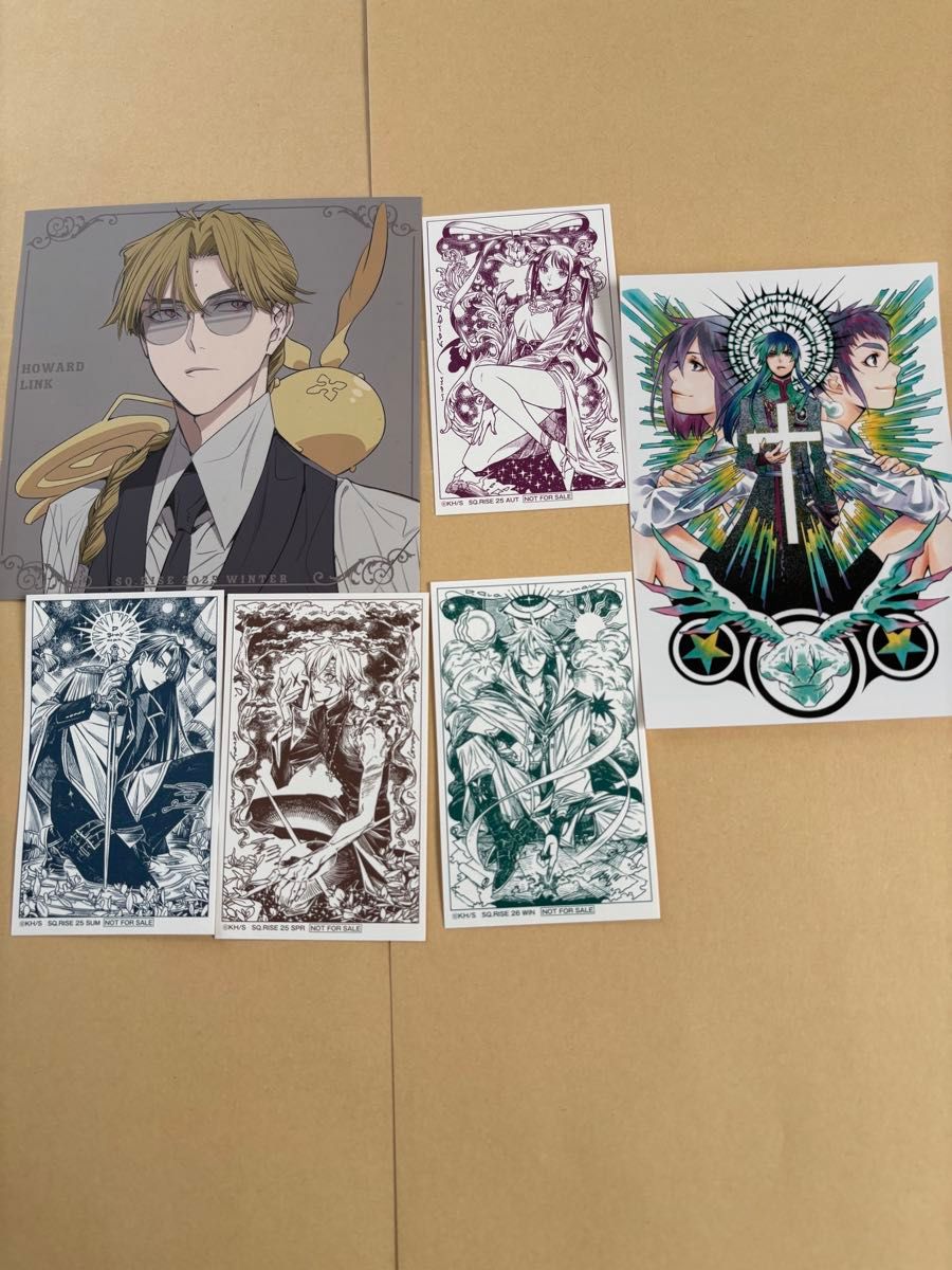 D Gray-man ジャンプSQ RISE 付録 イラストカード アニメイト 特典