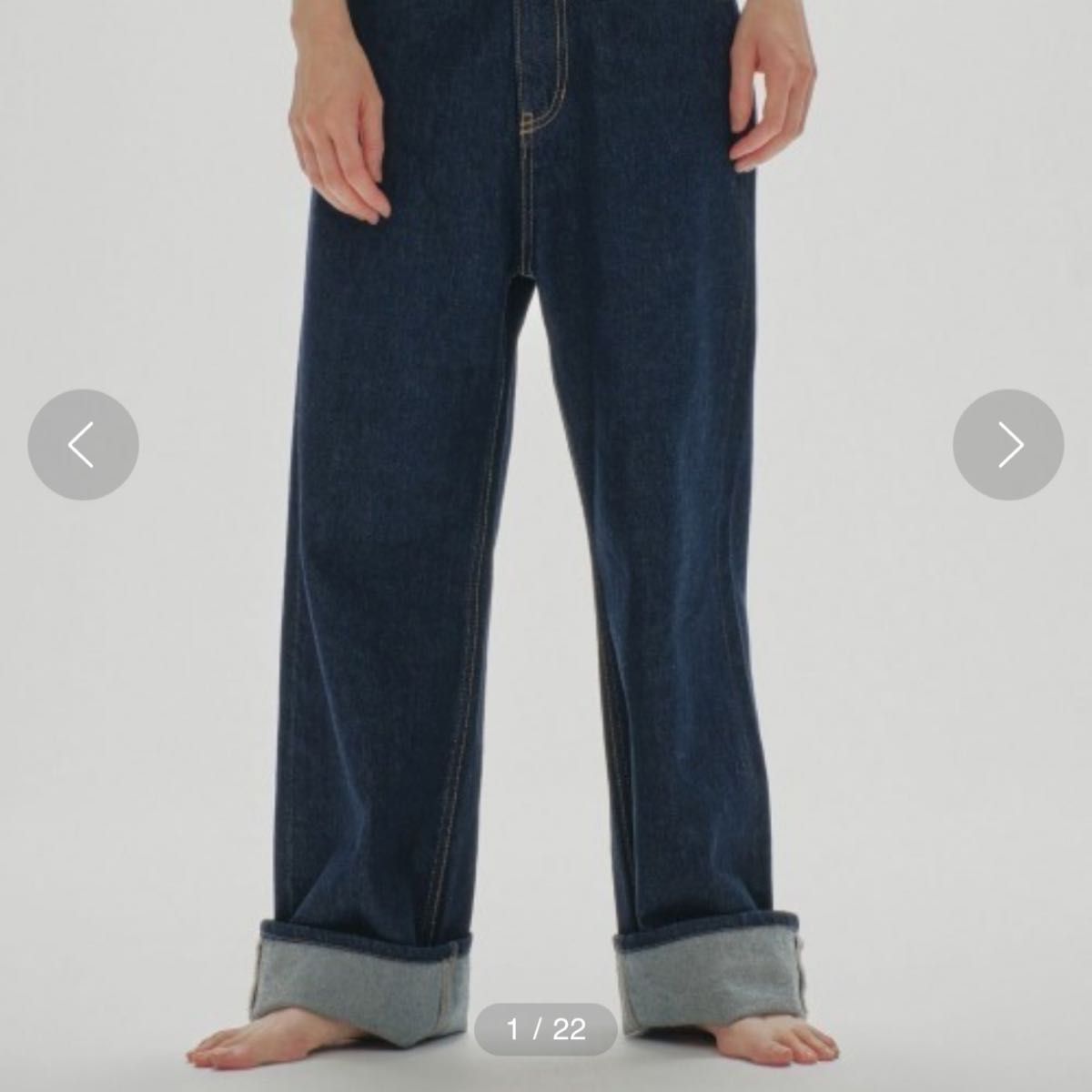 美品 TODAYFUL Cary's Denim 23 インディゴ 2025SS トゥデイフル