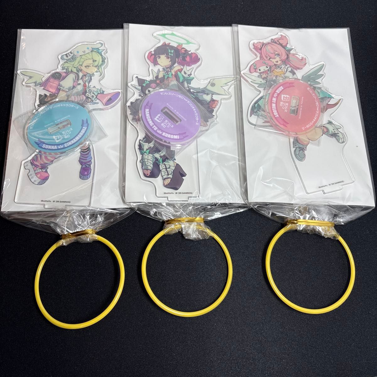 ゼンレスゾーンゼロ サンリオ アクリルスタンド 3種セット GIGO限定