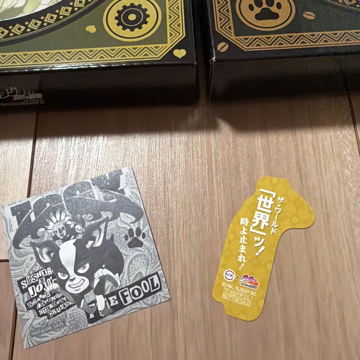 スシロー ジョジョの奇妙な冒険 コラボ限定プレート ステッカー ピック