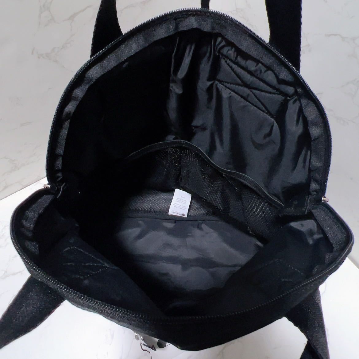 レスポートサック 黒無地 ブラック バックパック リュック 2442｜Yahoo