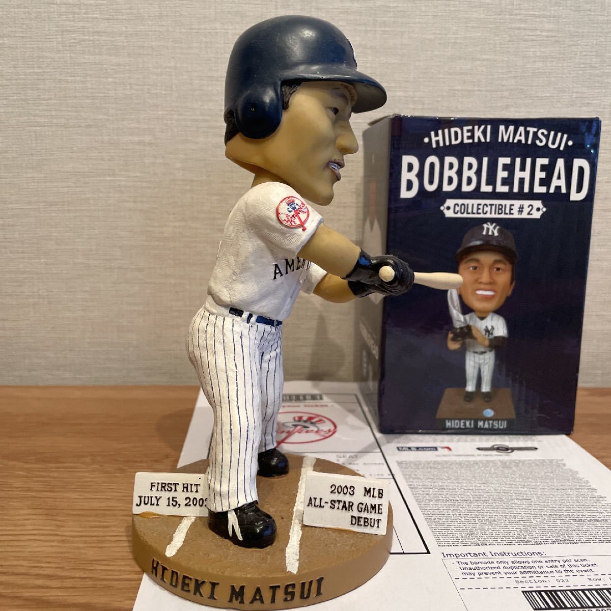 松井秀喜 ボブルヘッド おまけ付き 2体 MLB メジャーリーグ ヤンキース