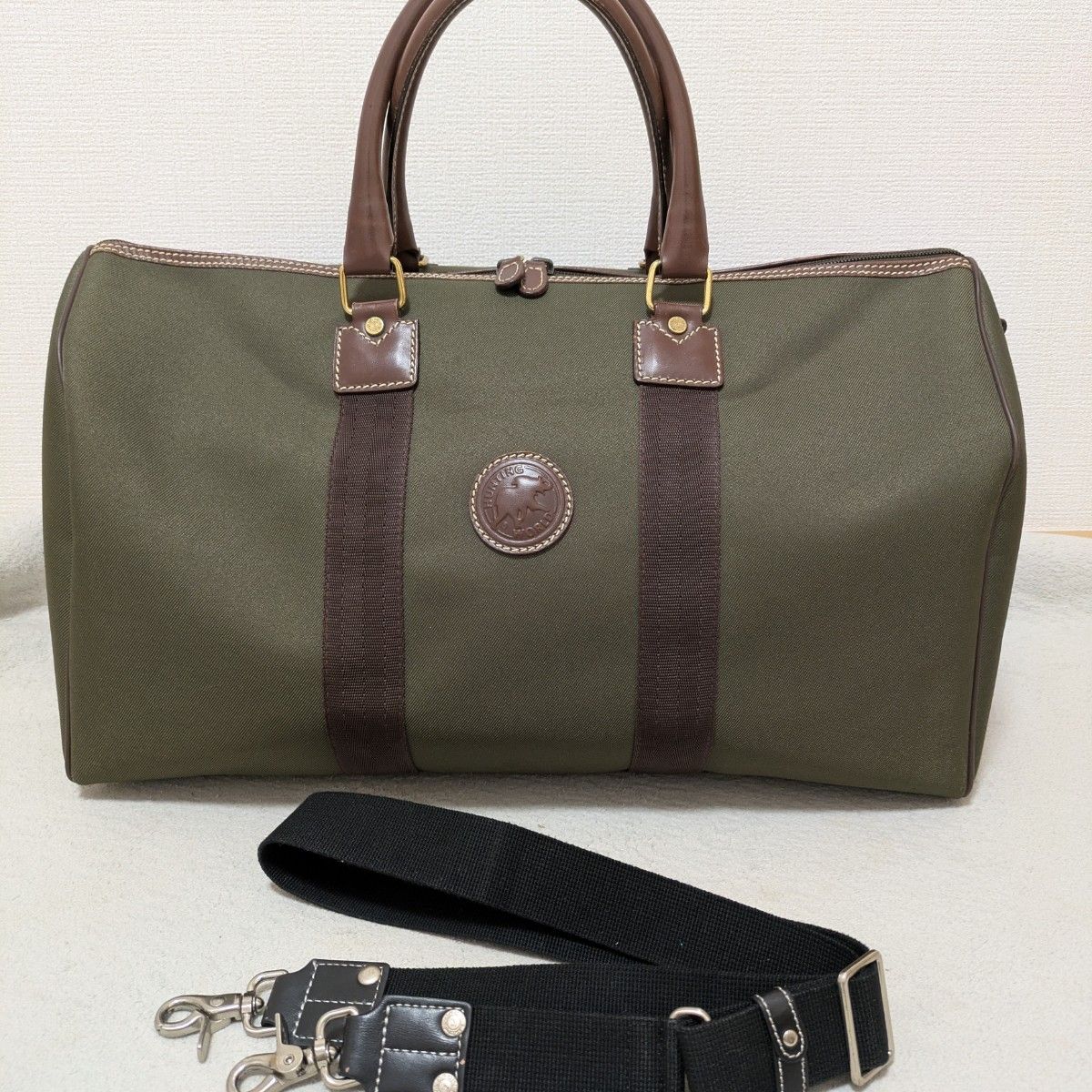 HUNTING WORLD ハンティングワールド ボストンバッグ 大容量