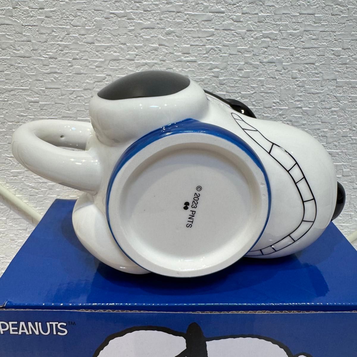 2点セット新品約600ml磁器フェイスマグカップPEANUTSピーナッツJOE