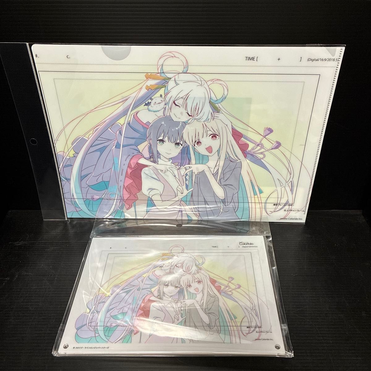 超かぐや姫 ラフ原画アクリルパネル 未開封 月見ヤチヨ 酒寄彩葉